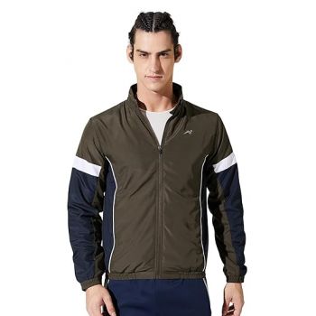 Amazon Brand - Symbol Men Polyester Standard Length Windbreaker