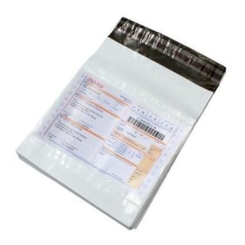 PlantaZee Courier Bag/Envelopes/Pouches/Cover 60 Micron 10X12 (Pack of 100) Temper Proof Plastic Polybags for Shipping/Packing (with SealKing POD)