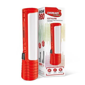 Multipurpose Emergency Rechargeable Lantern|HL50|2W Torch & 3W Lantern|Micro USB Fast Charging|Overcharge Protection|Powered by 3.7V Li-Ion Battery|Red, Blue & Green, LED, 220 Lumen