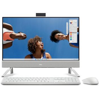 Dell AIO Inspiron 5430 Core 3-100U, 8 GB, 512GB SSD Intel® Graphics, 23.8" FHD AG Infinity Narrow Border Non-Touch Win 11 + Office H&S 2021 Pearl White Cover