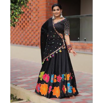 Beautiful Real Mirror Work Lehenga Choli 