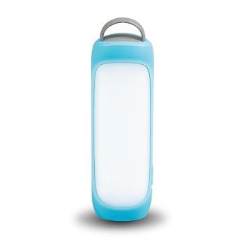 Havells Acqualite 3.2W Lantern| Tabletop| 2 Light Modes: Strong & Dim| Aqua Color | Type-C Charging| Wall Mounted Option| Perfect for Outdoor Activities| Rechargeable Li-ion Battery
