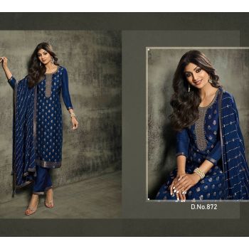  Festive Wear Embroidery Salwar Kameez(6 set)