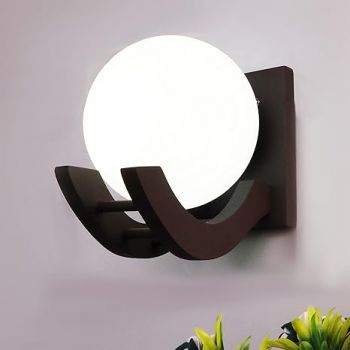 Homesake® Zedo Wall Lamp, Wall Decor, Wall Hanging Wood Light lamp,Vintage Wall Lamps, Industrial Wall Lights Decorative Home, Living Room, Indoor Outdoor Lighting