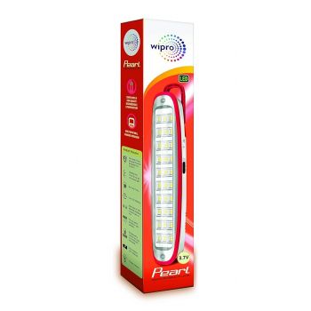 Wipro Pearl Rechargeable Emergency LED Lantern (RED)Input voltage:230V 50Hz AC