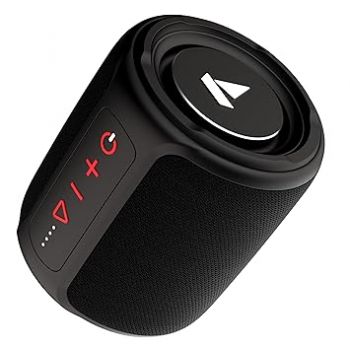 Boat Stone 352 Bluetooth Speaker with 10W RMS Stereo Sound, IPX7 Water Resistance, TWS Feature, Up to 12H Total Playtime, Multi-Compatibility Modes and Type-C Charging(Raging Black)
