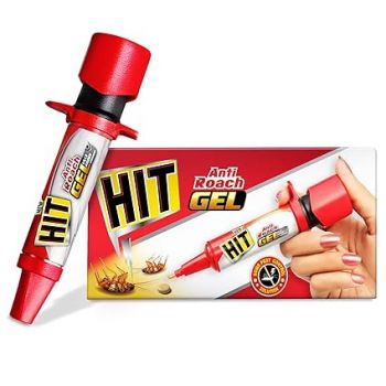 Hit Anti Roach Gel - Cockroach Killer (20G) | Kitchen Safe | Odourless | Fast And Convenient, Pack Of 1
