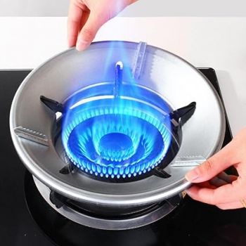 PRITAMA Gas Saver Burner Stand Gas Burner Cover Gas Saver Jali Home Gas Stove Fire & Windproof Energy Saving Stand Gas Stove Stand Protector Max Gas Saviour
