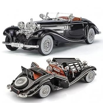 BlackZone Compatible for 1:24 Benz 500K Toy Car 
