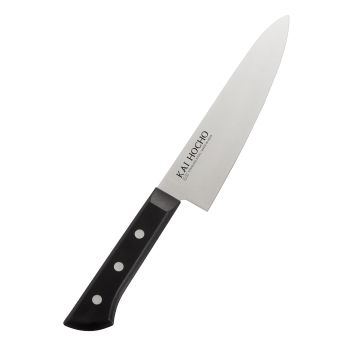 Kai Gift Box Hocho Premium Chef Knife 7.36 Inc. Blade, Black, Stainless Steel Knife