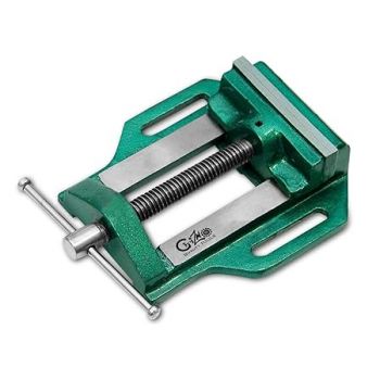 GIZMO Drill Vise, Cast Iron Fixed Base Drill Vice, Professional Heavy Germany Base (3 Inch-75mm)