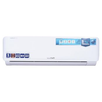 Lloyd 1 Ton 3 Star Fixed Speed Split Air Conditioner With PM 2.5 Air Filter & Anti Viral Dust Filter Smart 4-way Swing (Copper, 2023 model - GLS12C3XWADS, White)