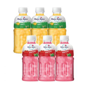 Mogu Mogu Strawberry and Mango Juice 