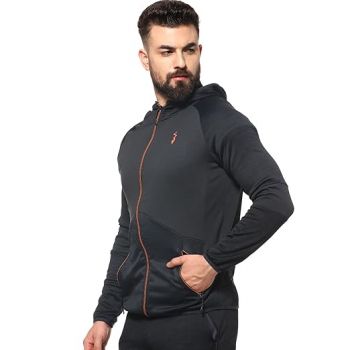 Campus Sutra Men Polyester Standard Length Jacket