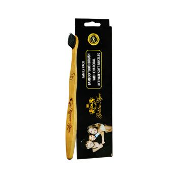 CDP Bamboo Charcol Tooth Brush (3 pc)