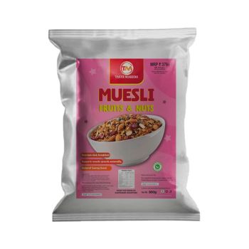 CDP 222 PACK TASTE MAKERS MUESLI FRUIT & NUT 500g -(37 Sets)
