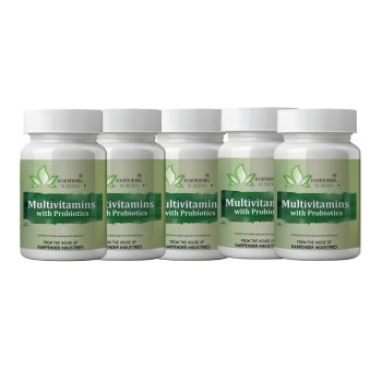 GPS - MULTIVITAMIN TABLETS 5  BOTTLES  ( 300 Tablets )