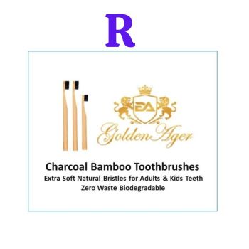 REPURCHASE GPS POINT Golden Ager Bamboo Toothbrush Anti-bacterial, Eco-friendly (Pack of 3 brush ) 32 Packets - 5 Sets (40 Brush Free)